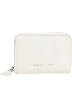 Tommy Hilfiger Accessoires, Dames, Wit, ONE Size, Elegante Portemonnee met Slimme Vakken