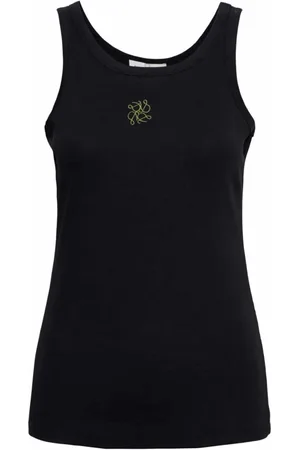 &Co Woman Tops, Dames, Zwart, 2Xl, Katoen, Selena Embro A