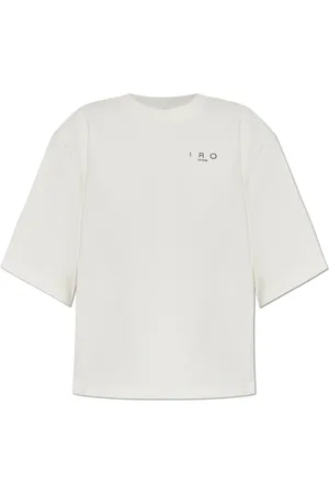 IRO Tops, Dames, Wit, M, Katoen, Chadie T-shirt