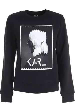 Karl Lagerfeld Sweatshirts & Hoodies, Dames, Zwart, M, Katoen, Karl Legend Sweatshirt