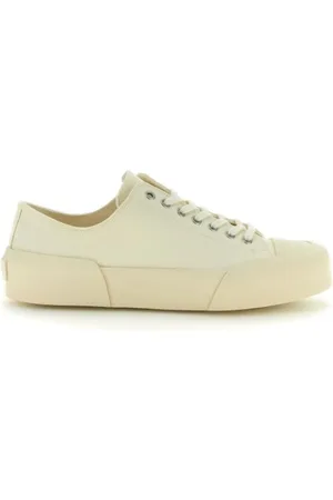 Jil Sander Schoenen, Dames, , 38 EU, Katoen, Low-Top Sneakers