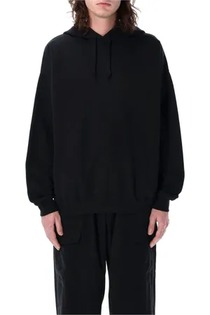 Y-3 Sweatshirts & Hoodies, Heren, Zwart, S, Katoen, Graphic Hoodie