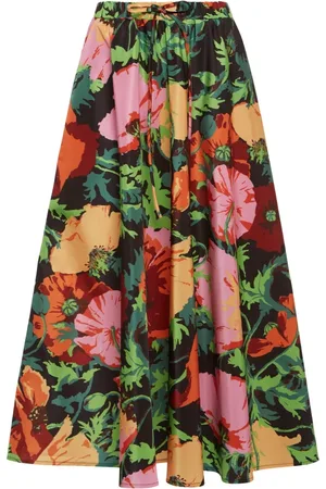 La DoubleJ Rokken, Dames, Groen, XS, Polyester, Rok met trekkoord