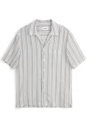 Soulland Overhemden, Heren, Grijs, Xl/2Xl, Katoen, Orson overhemd