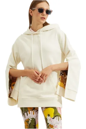 La DoubleJ Sweatshirts & Hoodies, Dames, , XL, Katoen, Stijlvolle Cotton Girlfriend Hoodie