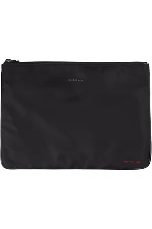 Kiton Tassen, Heren, Zwart, ONE Size, Nylon, Stijlvolle Jas
