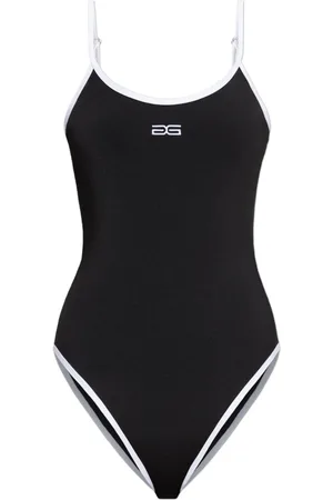 Gestuz Badkleding, Dames, Zwart, L, Eendelig badpak Gzsima