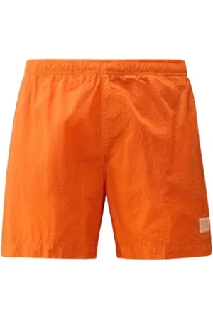 C.P. Company Korte broeken, Heren, Oranje, M, Polyester, Eco Chrome Boxer Shorts