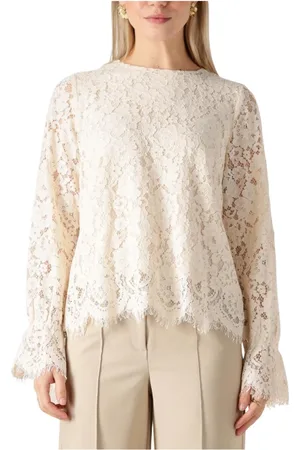 Y.A.S Blouses & Shirts, Dames, , S, Elegante kanten top