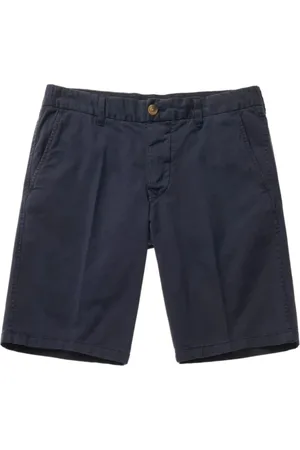 Blauer Korte broeken, Heren, Blauw, W36, Katoen, Blauwe Bermuda Shorts