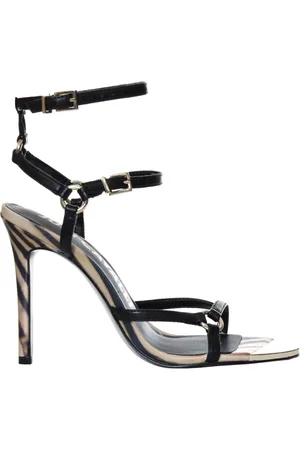 Roberto Cavalli Schoenen, Dames, Zwart, 38 EU, Sandalen