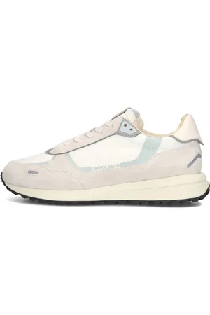 Woolrich Schoenen, Heren, Wit, 40 EU, Suède, Retro Sneaker Man Wit