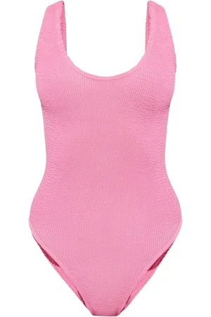 Bond Eye Badkleding, Dames, Roze, ONE Size, Fuchsia Scoop Neck Low Back Badkleding