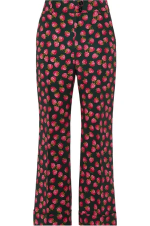 La DoubleJ Broeken, Dames, Veelkleurig, S, Wol, Hendrix Broek - Winter Wool Cady Pantalon