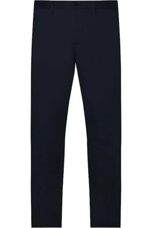 Tommy Hilfiger Broeken, Heren, Blauw, W36, Katoen, Chino`s