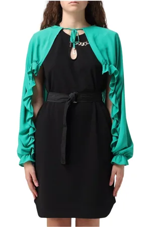 Liu Jo Kleedjes, Dames, Veelkleurig, ONE Size, Polyester, Stijlvolle Korte Jurk