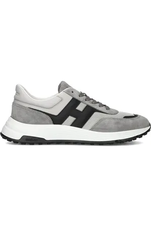 Hogan Schoenen, Heren, Grijs, 47 EU, Suède, Hyperlight Allac Sneakers