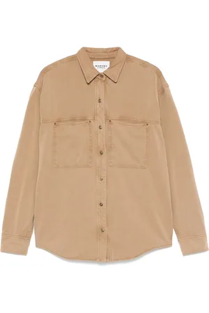 Isabel Marant Blouses & Shirts, Dames, Bruin, M, Raquel Shirt