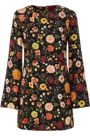 La DoubleJ Kleedjes, Dames, Veelkleurig, L, Chic Swing Jurk