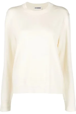 Jil Sander Truien, Dames, , XS, Wol, Elegante Wollen Trui