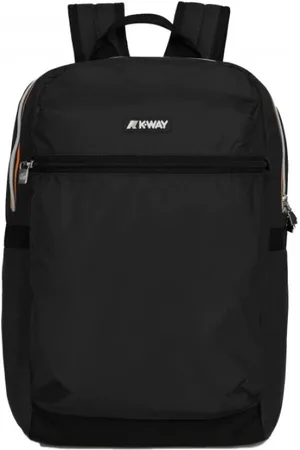 K-Way Tassen, Heren, Zwart, ONE Size, Nylon, Compacte Veelzijdige Rugzak