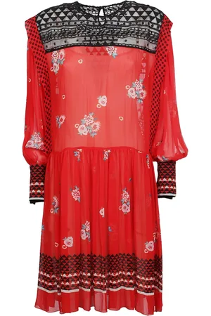 Serafini Kleedjes, Dames, Rood, S, Rode Jurk