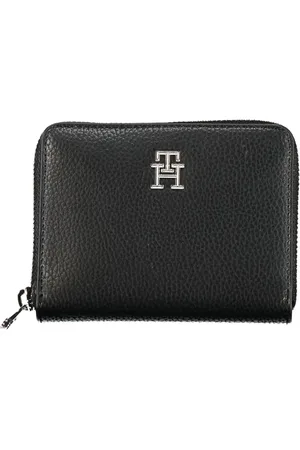 Tommy Hilfiger Accessoires, Dames, Zwart, ONE Size, Polyethyleen Portemonnee