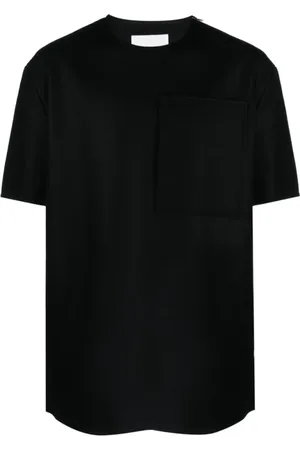 Jil Sander Tops, Heren, Zwart, S, Pocket T-Shirt