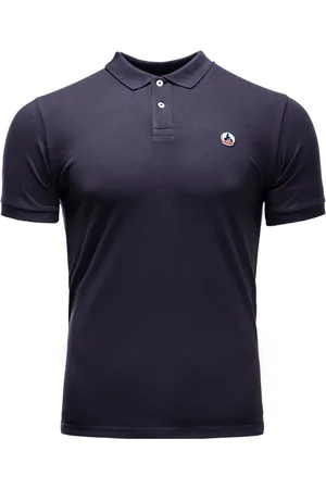 Jott Tops, Heren, Blauw, L, Katoen, Marbella Polo Shirt