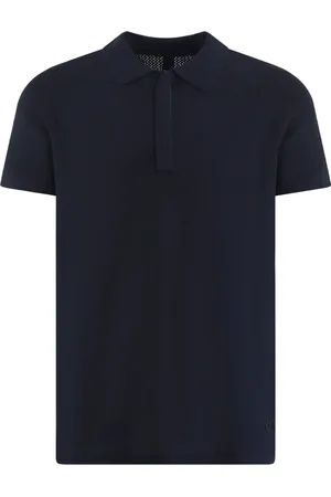 AlphaTauri Tops, Heren, Blauw, M, Blauwe Fosop Polo Shirt