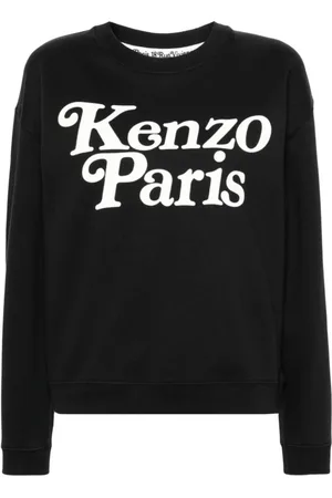 Kenzo Sweatshirts & Hoodies, Dames, Zwart, M, Regular Sweatshirt