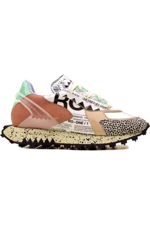 RUN OF Schoenen, Dames, Veelkleurig, 36 EU, Stijlvolle Runners Sneakers