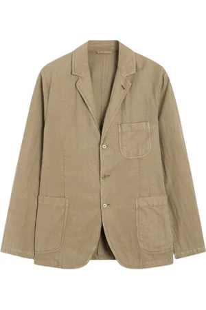 Aspesi Jassen, Heren, , M, Katoen, Klassieke Twill Blazer Samuraki