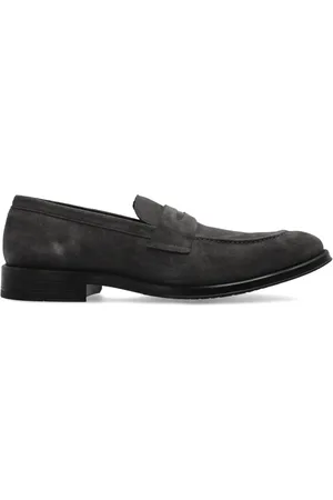 Paul Smith Schoenen, Heren, Grijs, 40 EU, Suède, Suède loafers