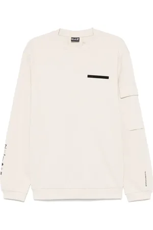 EA7 Sweatshirts & Hoodies, Heren, , XL, Sweater met Mesh Panelen