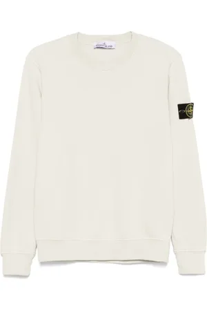 Stone Island Truien, Heren, , 2Xl, Katoen, Katoenen trui met ronde hals