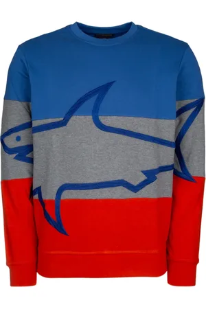 Paul & Shark Sweatshirts & Hoodies, Heren, Veelkleurig, L, Stijlvol Sweatshirt