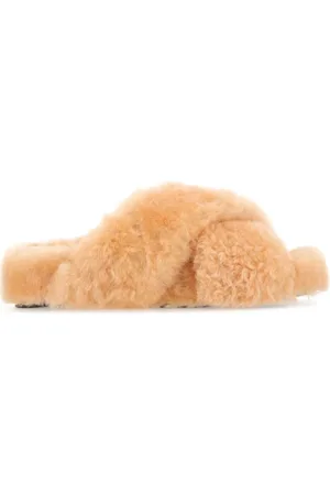 Jil Sander Schoenen, Dames, Oranje, 38 EU, Crossover Slip-On Slippers