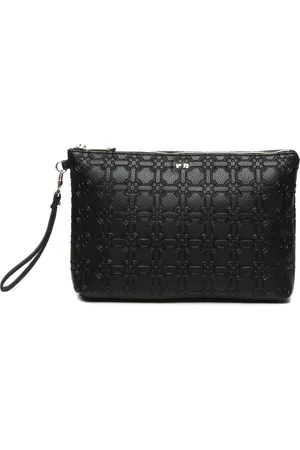 V°73 Tassen, Dames, Zwart, ONE Size, Zwarte accessoires met metalen logo