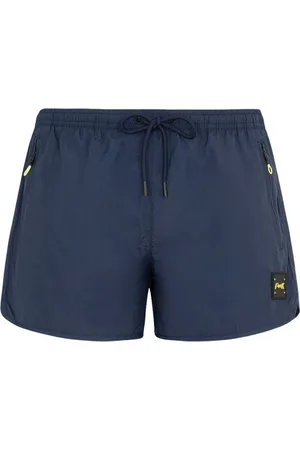 F**K Badkleding, Heren, Blauw, S, Zwemshorts voor Heren