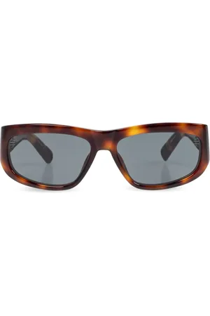 Jacquemus Accessoires, unisex, Bruin, ONE Size, Pilota Zonnebril
