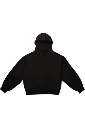Garment Workshop Sweatshirts & Hoodies, Heren, Zwart, XL, Dubbele Laag Embro Hoodie in Chaos