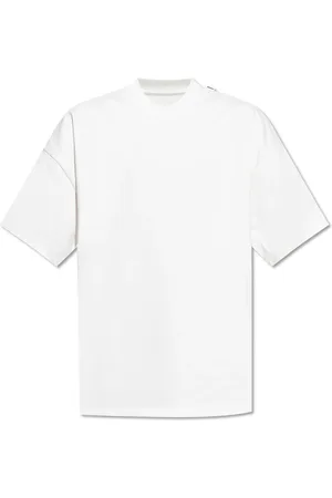 Jil Sander Tops, Heren, Wit, XL, Katoen, Oversized T-shirt