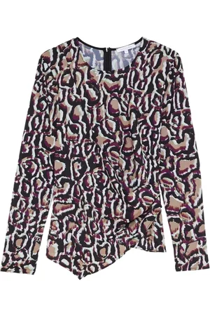 Patrizia Pepe Blouses & Shirts, Dames, Zwart, L, Gedrapeerd Jasje