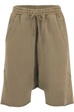 Entire Studios Korte broeken, Heren, Bruin, M, Bruine Kurk Drop Shorts