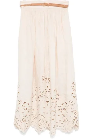 ZIMMERMANN Rokken, Dames, , S, Linnen, Wylie Midi Rok