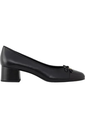 Tory Burch Schoenen, Dames, Zwart, 37 EU, Leer, Zwarte Lakleren Pumps