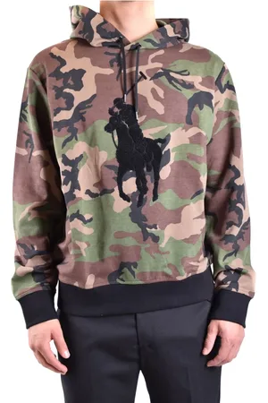 Ralph Lauren Sweatshirts & Hoodies, Heren, Groen, S, Katoen, Stijlvol Sweatshirt