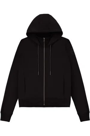 Colmar Sweatshirts & Hoodies, Dames, Zwart, M, Katoen, Zwarte Sweatshirt Aw 23 Extra Slim Fit