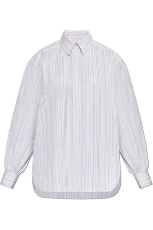 Paul Smith Blouses & Shirts, Dames, Blauw, 2Xs, Katoen, Shirt met gestreept patroon